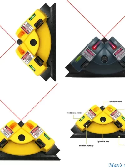 Professional Tile Laying Lasers Level With Automatic Balancing Feature for Tiling Projects In Bright Working Conditions 448A