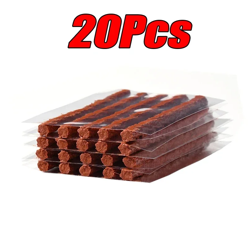 5-50Pcs Car Tire Repair Tool Kit with Rubber Strip Tubeless Tyre Puncture Studding Plug - Image 8