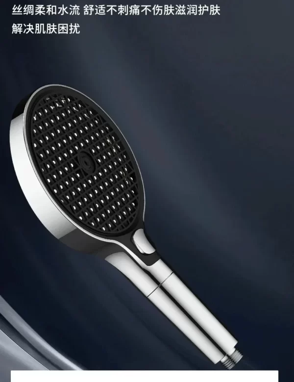 15CM Big Panel High Pressure Shower Head With Filter 3 Modes Large Flow Spray Nozzle Rainfall Shower - Image 32