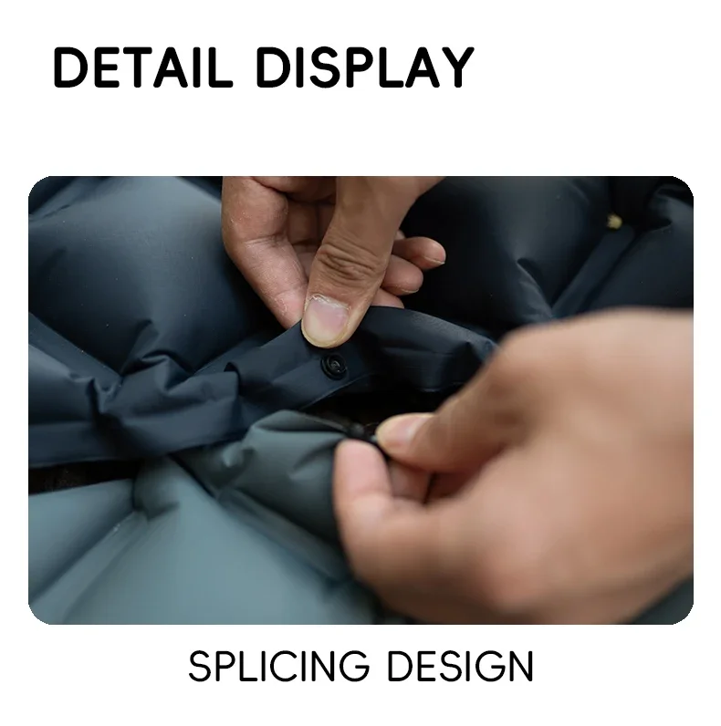 TARKA Inflatable Camping Mats Air Cushion With Pillow Outdoor Tourist Sleeping Pad Self-Inflating - Image 16