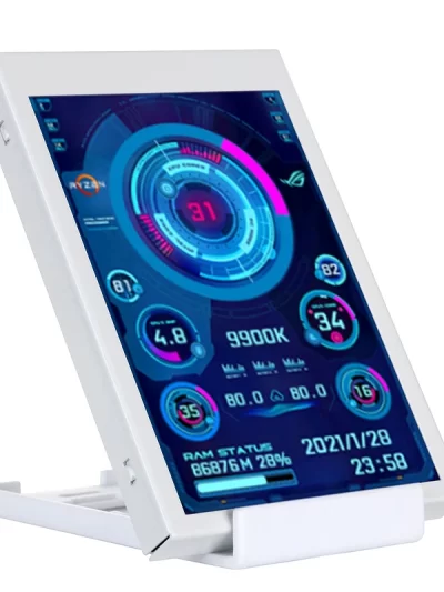 New 3.5 Inch IPS Type-C Secondary Screen for Computer CPU GPU RAM HDD Hardware Monitor LCD Display Freely AIDA64 Windows