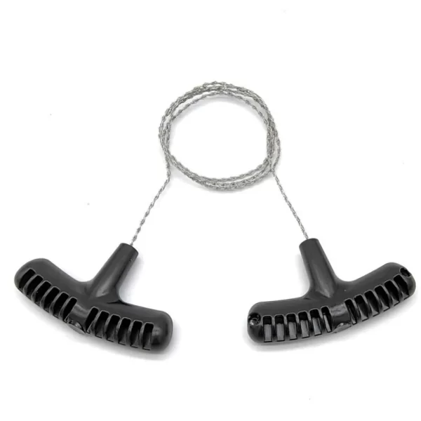 4-strand Stainless Steel Wire Saw with Handle Strong Outdoor Camping Survival Tool - Image 13