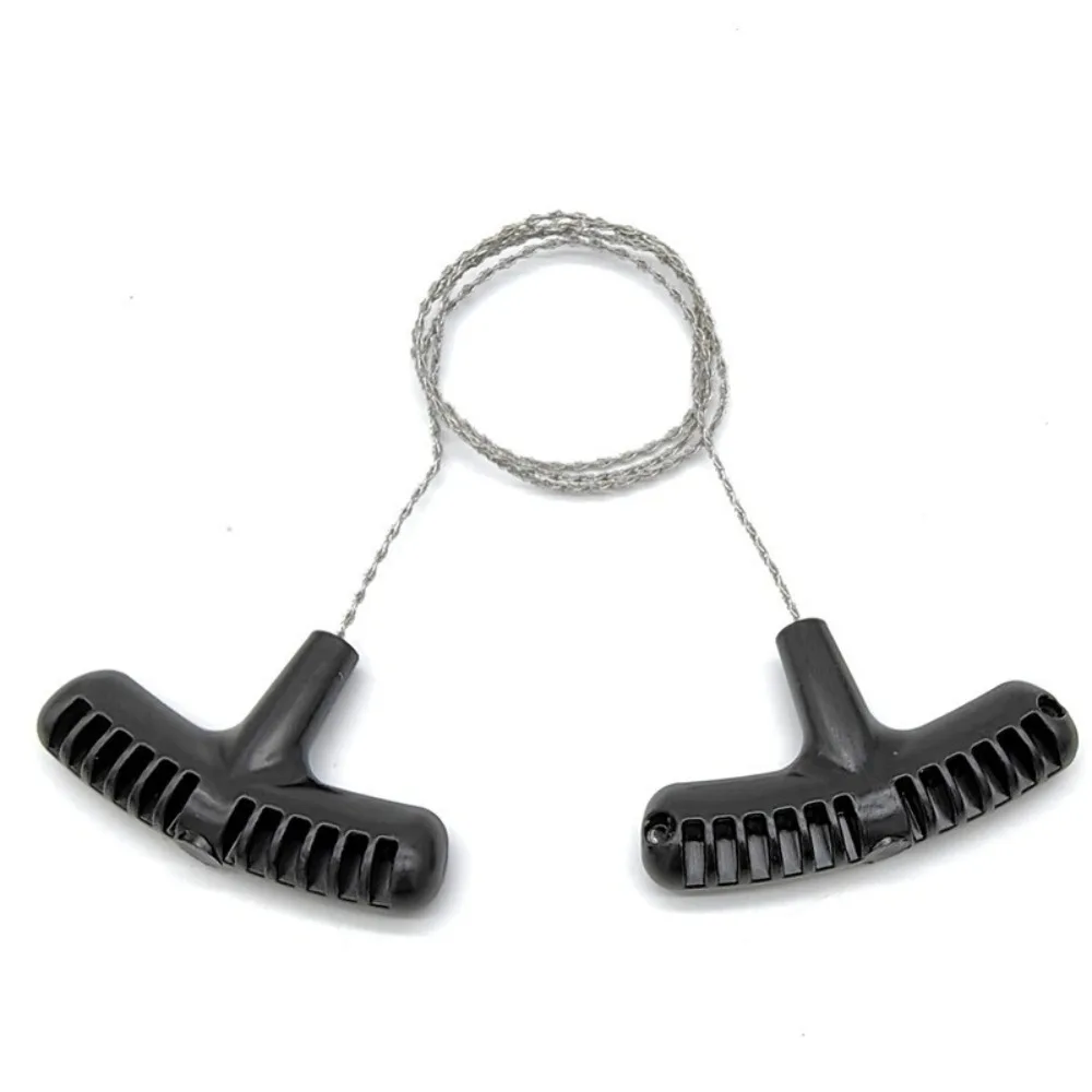 4-strand Stainless Steel Wire Saw with Handle Strong Outdoor Camping Survival Tool - Image 13