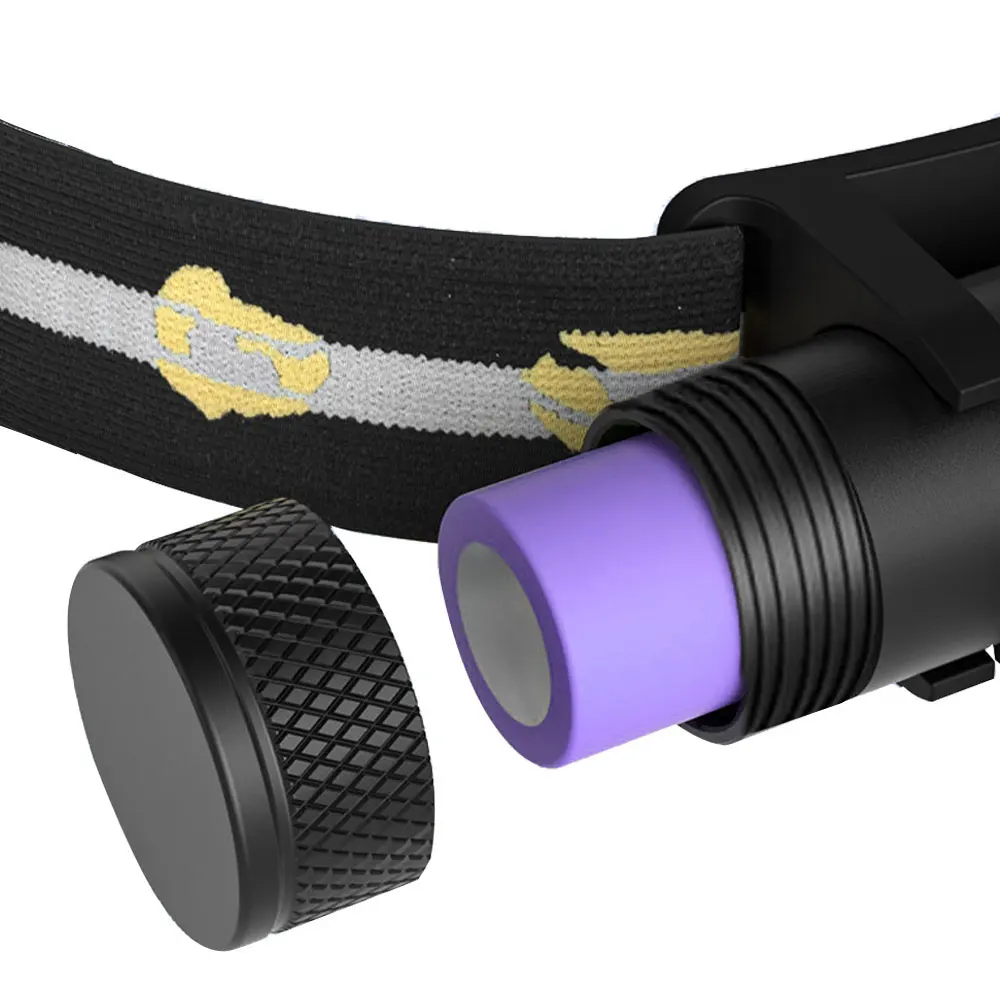 Newest LED Mini Headlamp High Power White Red Headlight 18650 Rechargeable USB Type-C - Image 5