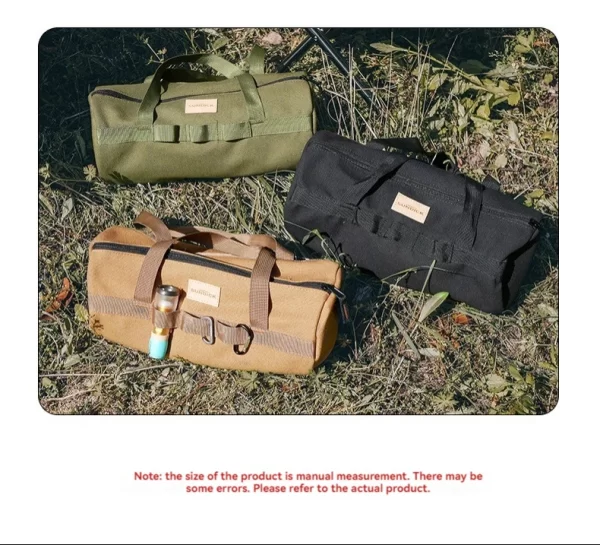 Outdoor Picnic Carrying Case Camping Bag Cutlery Pouch Larg Capacity Tableware Handbag - Image 11