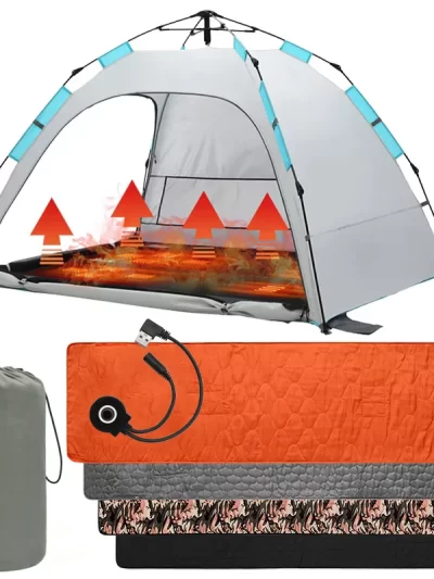 Outdoor Camping USB Heating Sleeping Mat Outdoor Electric Heating Pads