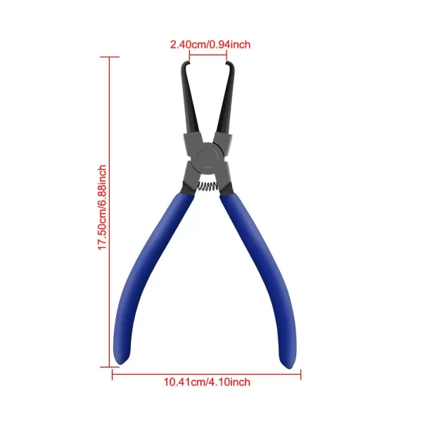 Vise Car Hose Oil Hose Crimping Plier Car Repair Hand Tool R Type Hand-held Tools Water Pipe Clamp Collar Hose Clip Clamp Pliers - Image 17