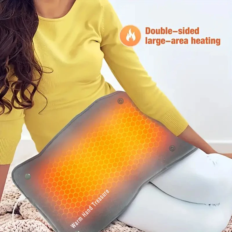 New Graphene Quick Heating Warming Pad with Adjustable Temperature and Timing USB Power Supply - Image 8