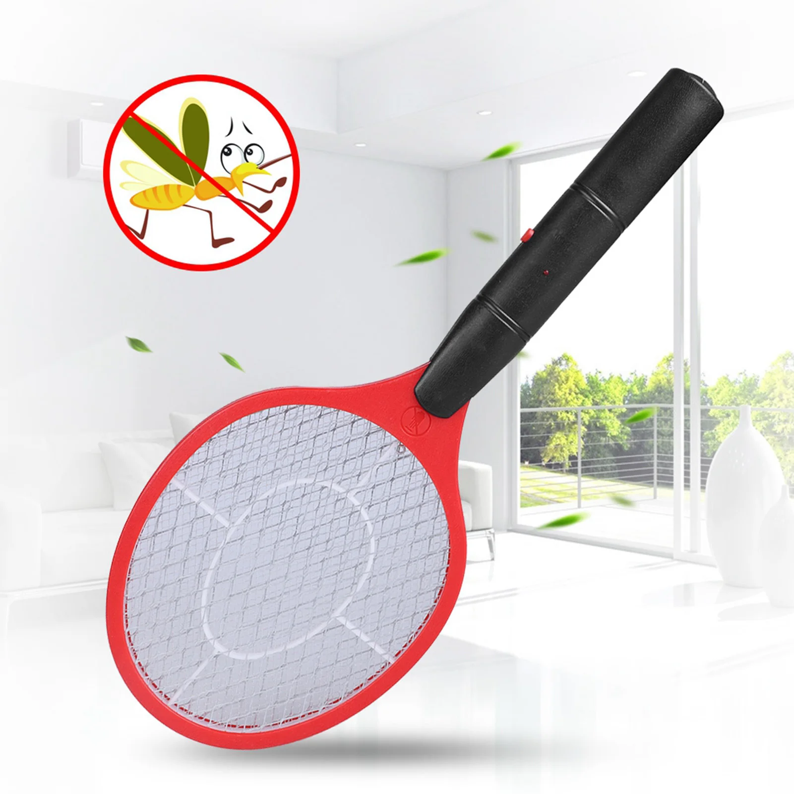 Electric Mosquito Swatter Cordless Battery Power Electric Fly Mosquito Swatter - Image 2