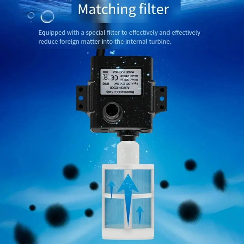 10W 9V Solar Powered Water-Pump Set with Filter 5V Circulating Fish Pond Filtrations Oxygen Submersible Pumps Solar Controllers - Image 12