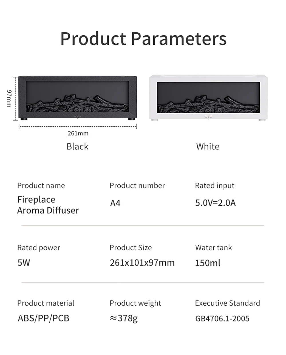 Air Humidifier Essential Oils Humidifiers Home Aroma Humidifier Flame Automatic Fragrance Diffuser With LED Light Remote Control - Image 14