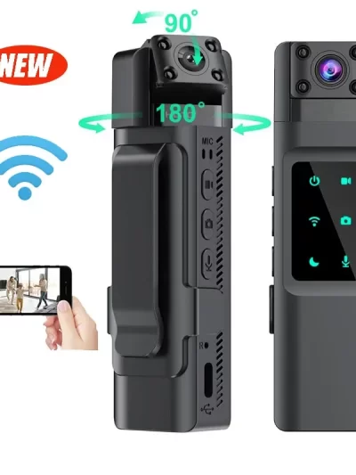 Miniature Camcorder NEW WIth Wifi Hotspot Mini Camera 1080P Portable Digital Video Recorder Body Camera Night Vision DVR
