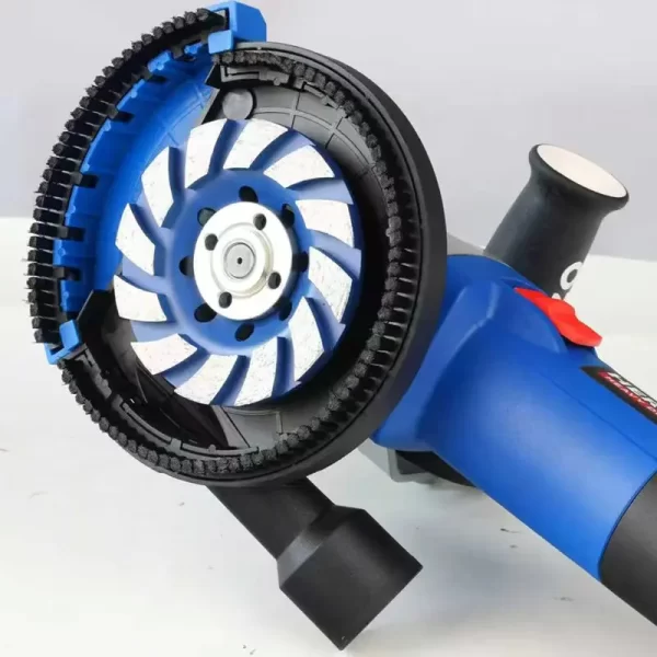HERZO 100mm Grinding Wheel Guard Dust Shield Tool, Suitable for Dry Surface Grinding - Image 8