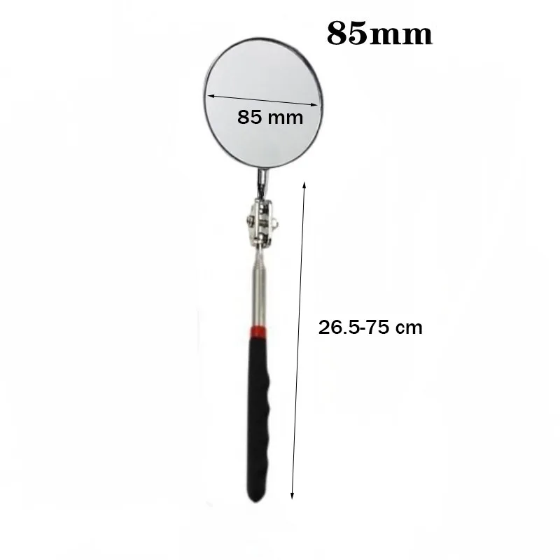 360° Inspection Mirror LED Light Telescoping Mirrors Extend Mechanic Tools Inspection Mirror Telescopic Handle - Image 16