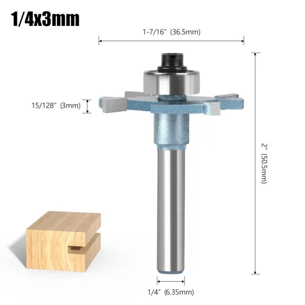 Wood Router 1/4in 6mm Shank Straight End Mill Trimmer Cleaning Flush Trim Corner Round Cove Box Bits Tool Milling Cutter New - Image 24