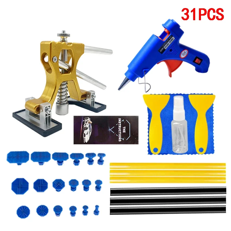 Car Dent Zoposon Repair Tools EU/US Glue Gun Paintless Dent Repair Kit Automotive Dent Remover - Image 13