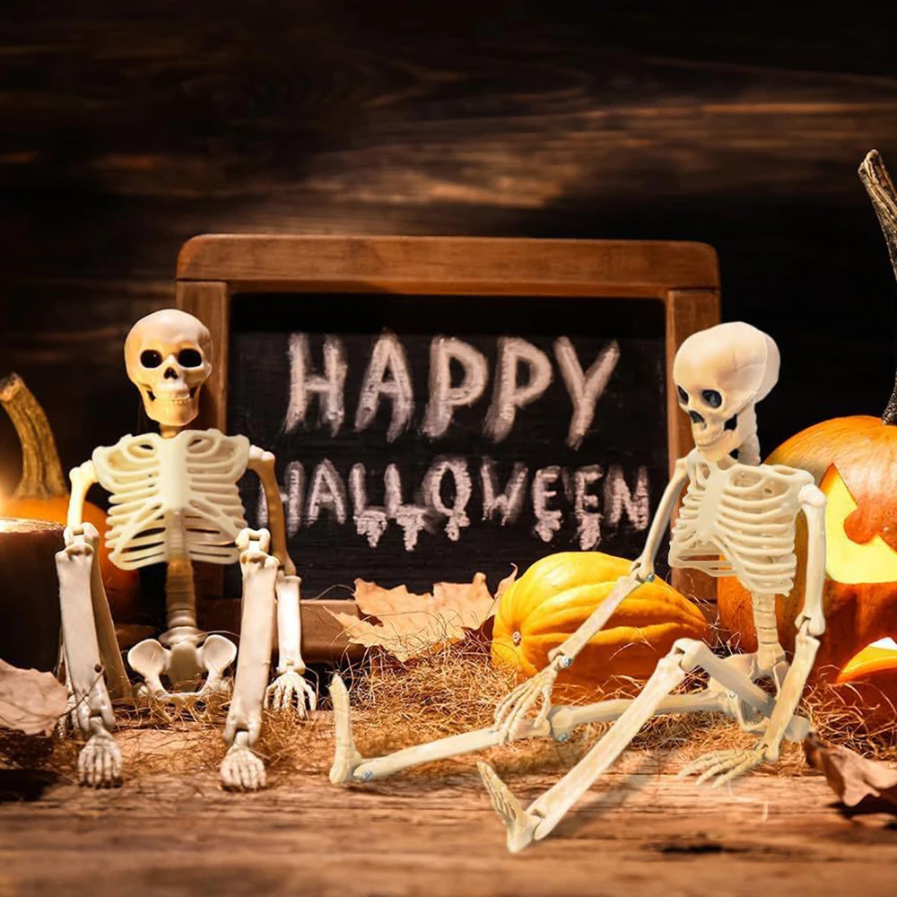 Halloween Decorations Skeleton,Posable Human Shape Skeleton,Halloween - Image 6