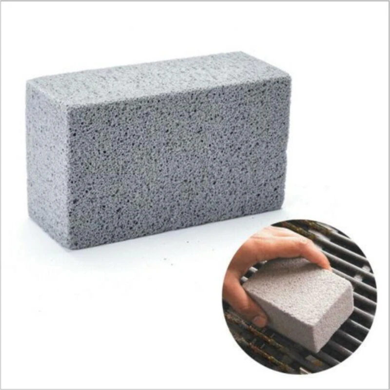 Outdoor BBQ Grill Cleaning Block Brick Grill Stone Cleaning Racks Stains Grease Cleaner BBQ - Image 2