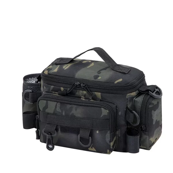 Multifunctional Fishing Tackle Shoulder Bag Storage Bag Portable Fishing Rod Holder - Image 18