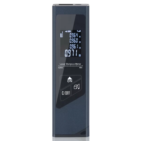 Mini Laser Rangefinder Digital Tape Measure Laser Ruler USB Charge Aluminum Alloy Fuselage Portable Digital Laser Distance Meter - Image 8