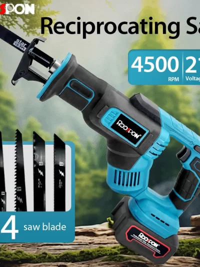 Cordless Electric Reciprocating Saw Brushless Reciprocating Saws Handheld Wooden Metal Pipe Cutting Tools for Makita 18V Battery