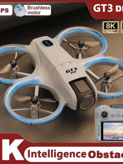 New GT3 RC Drone 8K 5G 2.4G GPS Professional HD Aerial Photography Remote Control Aircraft HD Dual Cameras Quadcopter