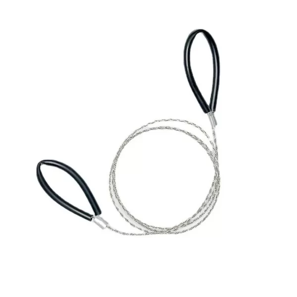4-strand Stainless Steel Wire Saw with Handle Strong Outdoor Camping Survival Tool - Image 11