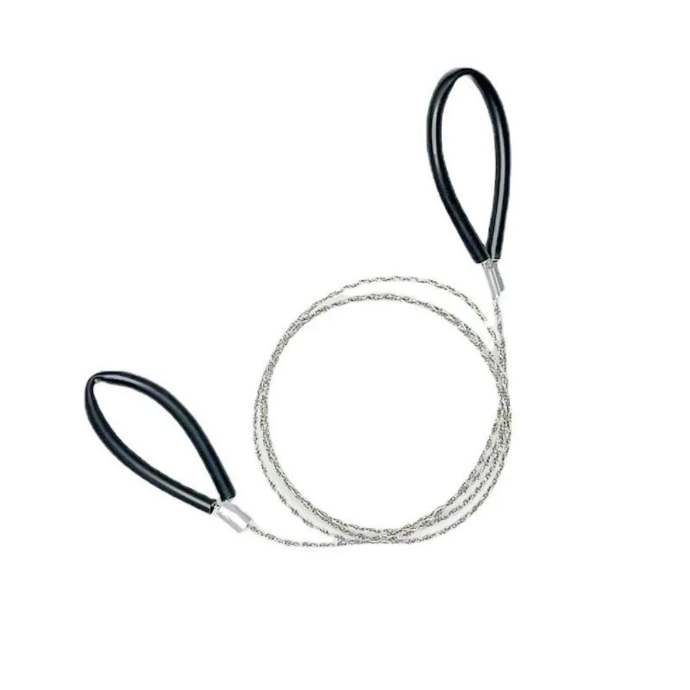 4-strand Stainless Steel Wire Saw with Handle Strong Outdoor Camping Survival Tool - Image 11