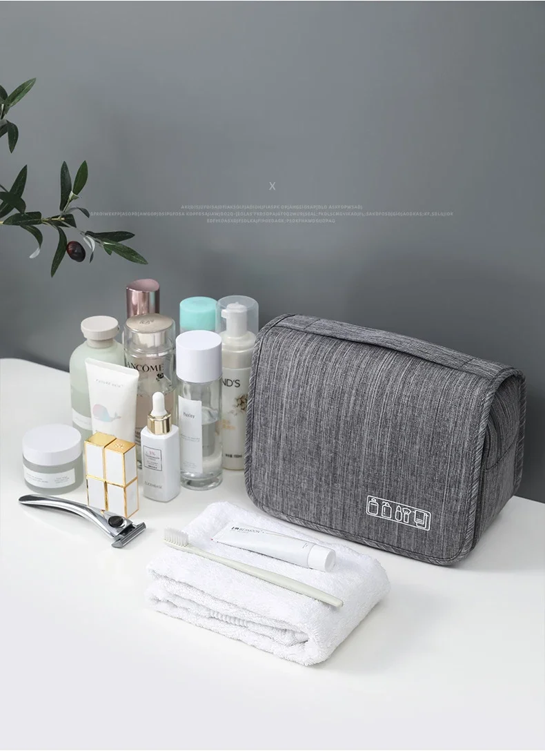 Oxford Fabric Men Business Portable Storage Bag Toiletries Organizer Women Cosmetic Bag Waterproof - Image 11