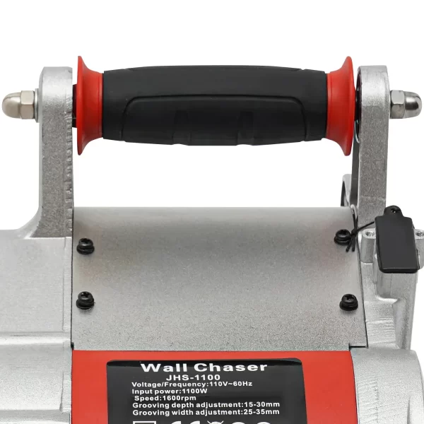 1100W Wall Groove-cutting Machine,25mm Slot Width Brick-Wall-Chaser for Grooving Light Bricks,1600r/min 110V/60Hz US Standard - Image 13