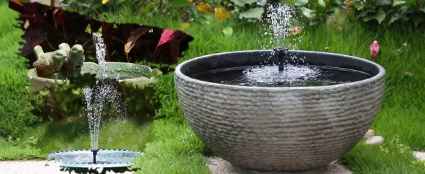 1W/1.5W/2.5W Outdoor Solar Fountain Suitable for Garden Pond Solar Fountain Pump Kit with 6 Nozzles - Image 20