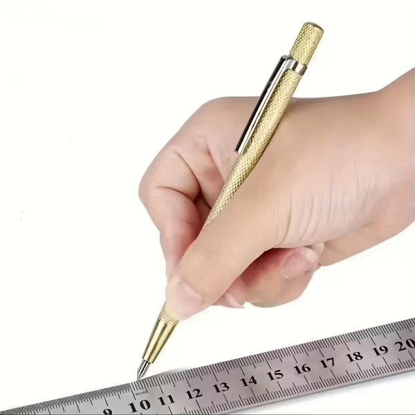 2/5Pcs diamond nib titanium pen, precision metalworking and woodworking tools for cutting glass, tiles, metal - Image 9