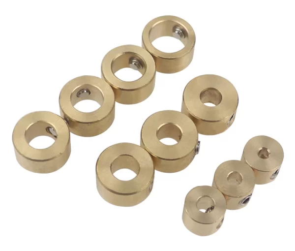 3-12mm Drill Bit Tools Brass Depth Stop Collars Ring Positioner Ring With Hex Wrench - Image 21