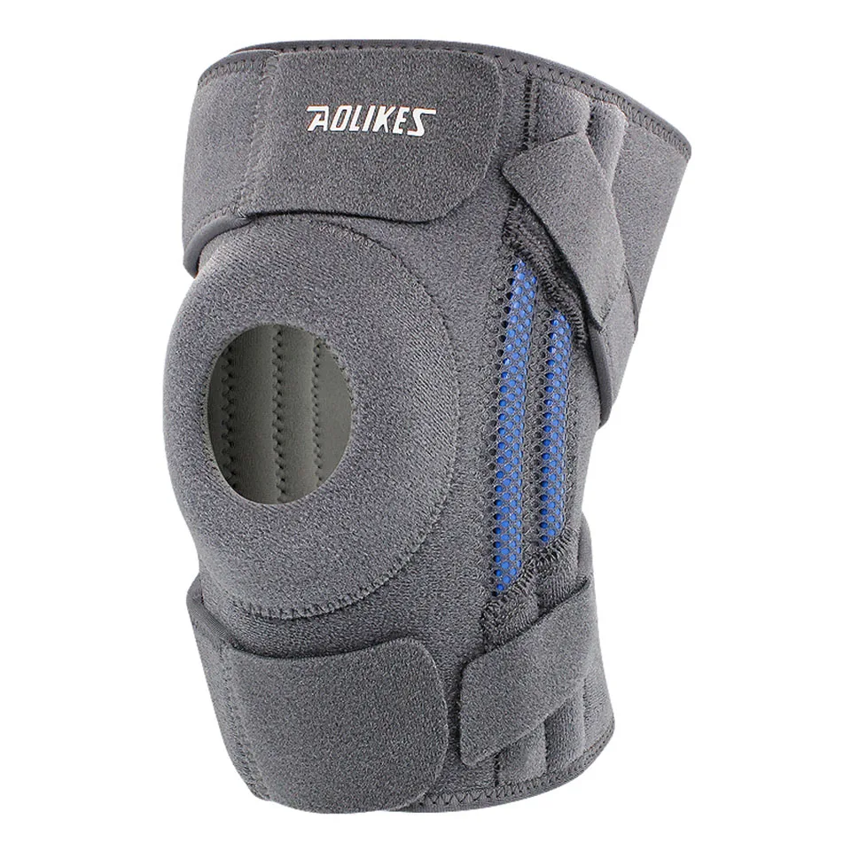 AOLIKES 1PCS NEW Knee Brace with Side Stabilizers & Patella Gel Pads,Knee Support - Image 7