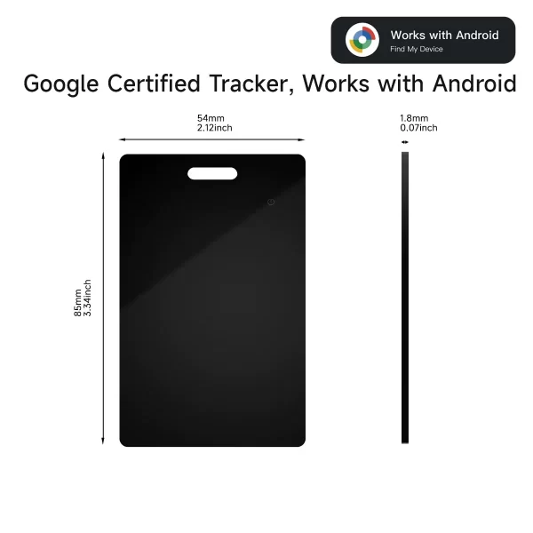 Wallet Tracker Card Wireless Charging Tracking Location Gps Locator Smart Tag For Android - Image 16