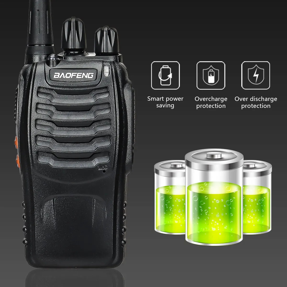 2/4PCS Baofeng BF-888S V2 Walkie Talkie Dual Band Portable Long Range UHF 400-470MHz USB/EU/US Ham Two Way Radio - Image 17