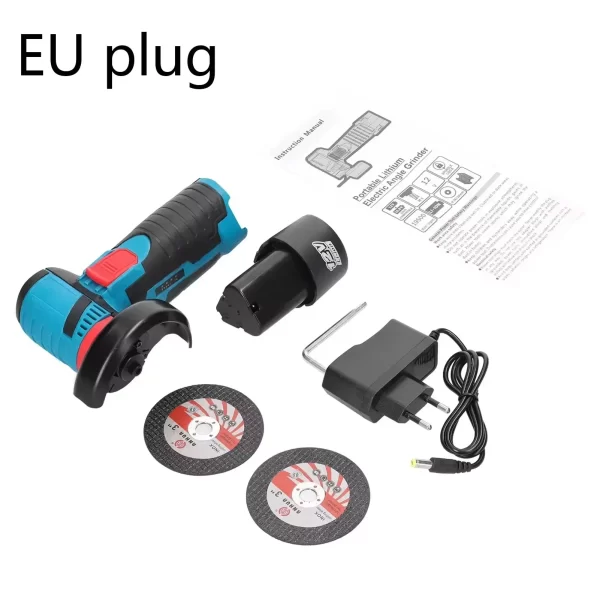 12V Cordless Electric Angle Grinder 19500rpm Lithium Battery Mini Polishing Grinding Machine Diamond Cutting Power Grinder - Image 8