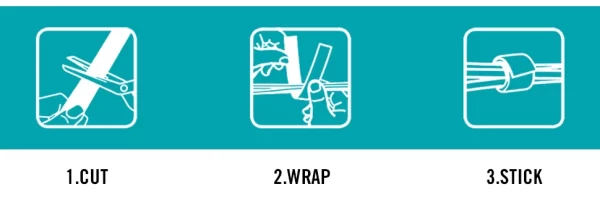 1-10M Velcros Self Adhesive Hook and Loop Tape Fastener House Diy Magic Tap Auto Double Sided Roll Strong Glue Home Strap Strips - Image 25