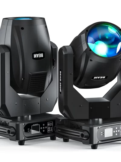 U'King 280W Beam Moving Head Light DMX512 16CH Rainbow Effect Pattern Light 10R 3in1 LED Stage Light