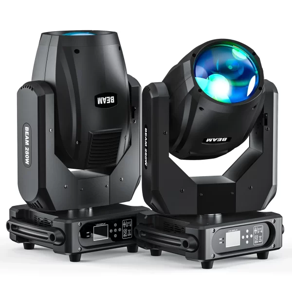 U'King 280W Beam Moving Head Light DMX512 16CH Rainbow Effect Pattern Light 10R 3in1 LED Stage Light