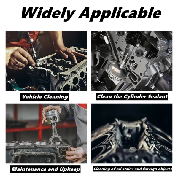 Motorcycle Gasket Scraper Rust, Motor Cleaning Car Engine Cylinder Oil Dirt Cylinder Sealant Clean-up - Image 3