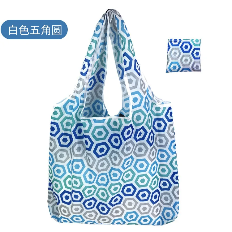Large Shopping Bag Reusable Eco Bag Grocery Package Beach Toy Storage Bags Shoulder Shopping Pouch - Image 28