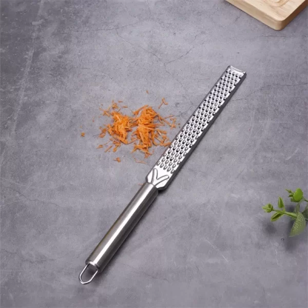 Handheld Cheese Grinder Stainless Steel Garlic Grater Vegetable Fruit Grinder Lemon Zester Citrus Ginger - Image 11