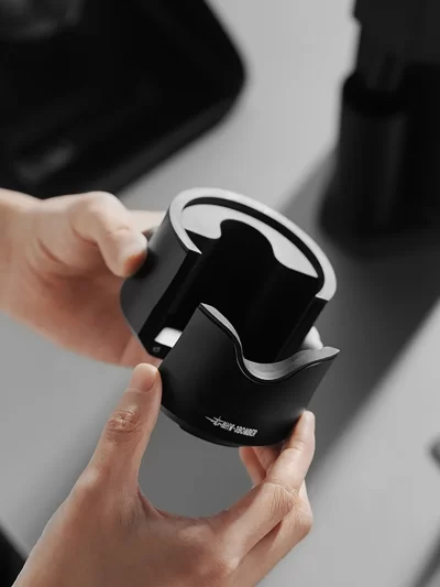 MHW-3BOMBER 51/53/58mm Portafilter Holder Tamping Base Aluminium Alloy Adjustable Tamping Station Espresso Coffee Accessories