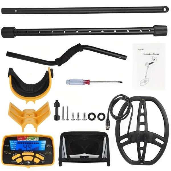 TC-500 Metal Detector 100CM (battery not included) Underground professional gold detector - Image 14