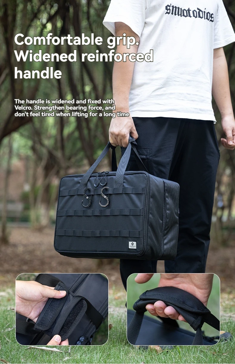 CAMPINGMOON BK-46 Large Capacity Storage Bag Camping IGT Module Collection Storage Bag - Image 15