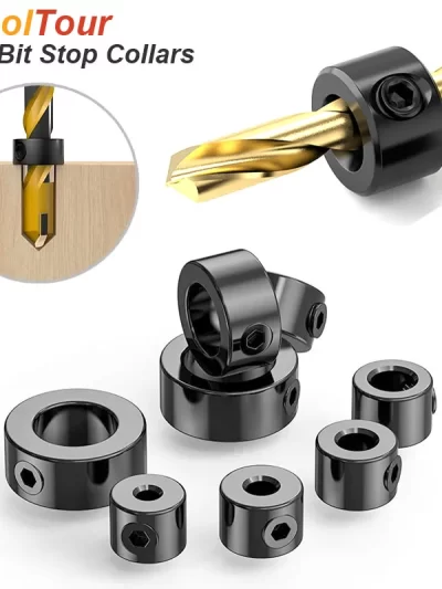 Drill Stoper Collar Set Stop Bit Ring Shaft Limit Metric