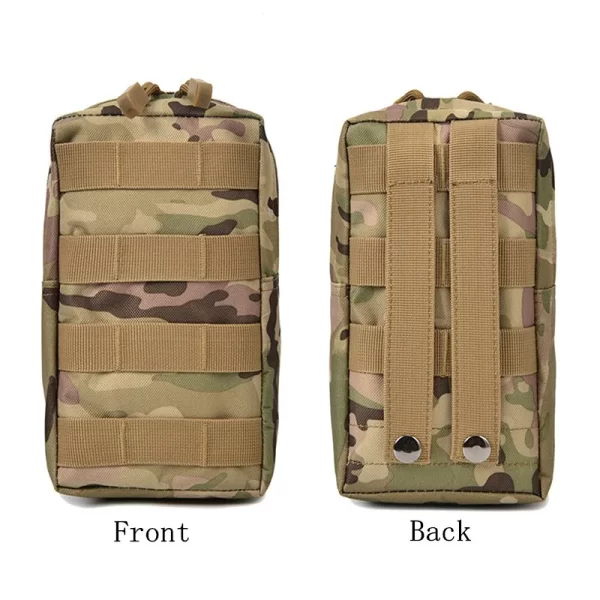 600D Oxford Outdoor Military Tactical Bag EDC Molle Tool Zipper Waist Accessories Durable Belt Como Pouch - Image 15