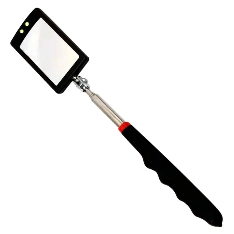 360° Inspection Mirror LED Light Telescoping Mirrors Extend Mechanic Tools Inspection Mirror Telescopic Handle - Image 13