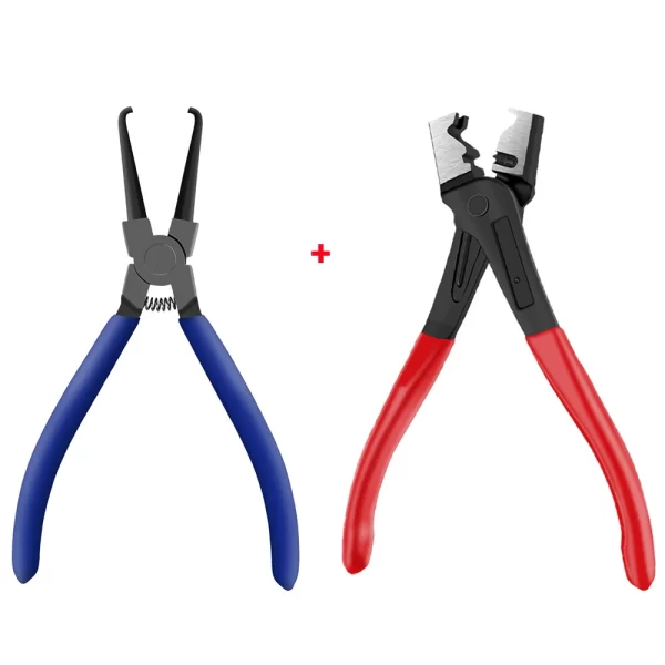 Vise Car Hose Oil Hose Crimping Plier Car Repair Hand Tool R Type Hand-held Tools Water Pipe Clamp Collar Hose Clip Clamp Pliers - Image 7